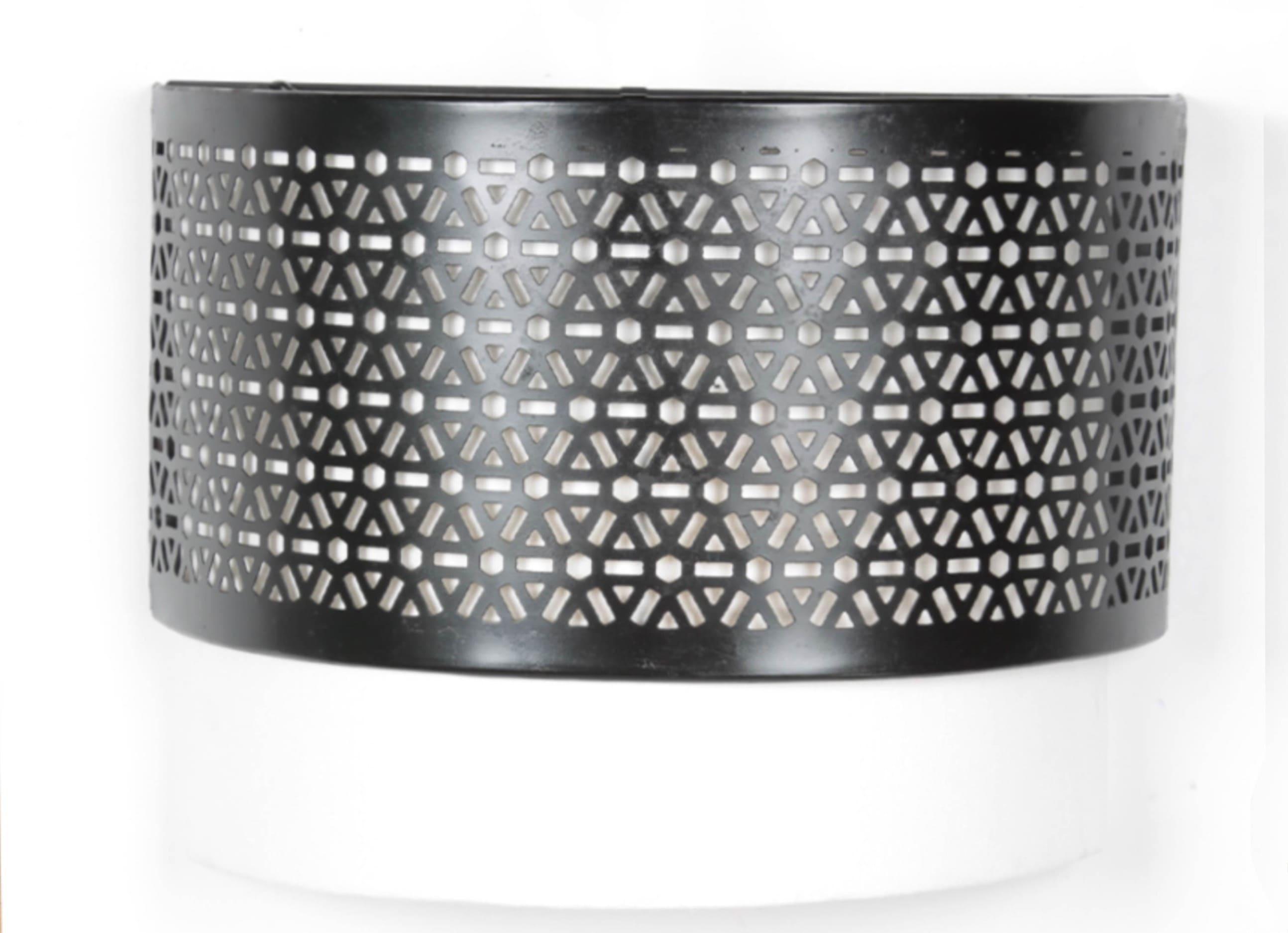 Buy Wall Light - Decorative Wall Lamp | Iron & Fabric Shade Wall Light For Balcony & Living Room by Orange Tree on IKIRU online store