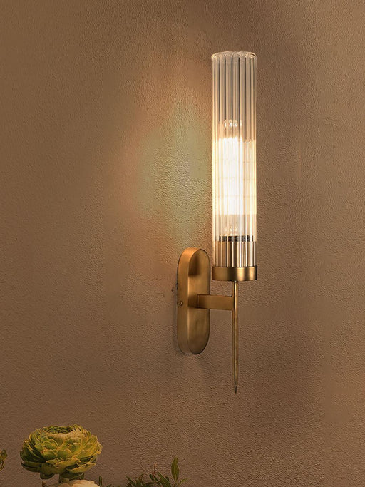 Buy Wall Light - Golden Mini Torchiere Wall Light For Indoor | Decor light lamps by Fos Lighting on IKIRU online store