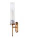 Buy Wall Light - Golden Mini Torchiere Wall Sconce Sleek Lamp Light by Fos Lighting on IKIRU online store