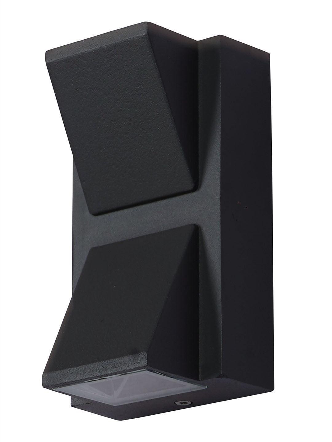 Buy Wall Light - Rectangular Up Down Dual Lights | 2 Way Outdoor Wall Light For Home Decor by Fos Lighting on IKIRU online store