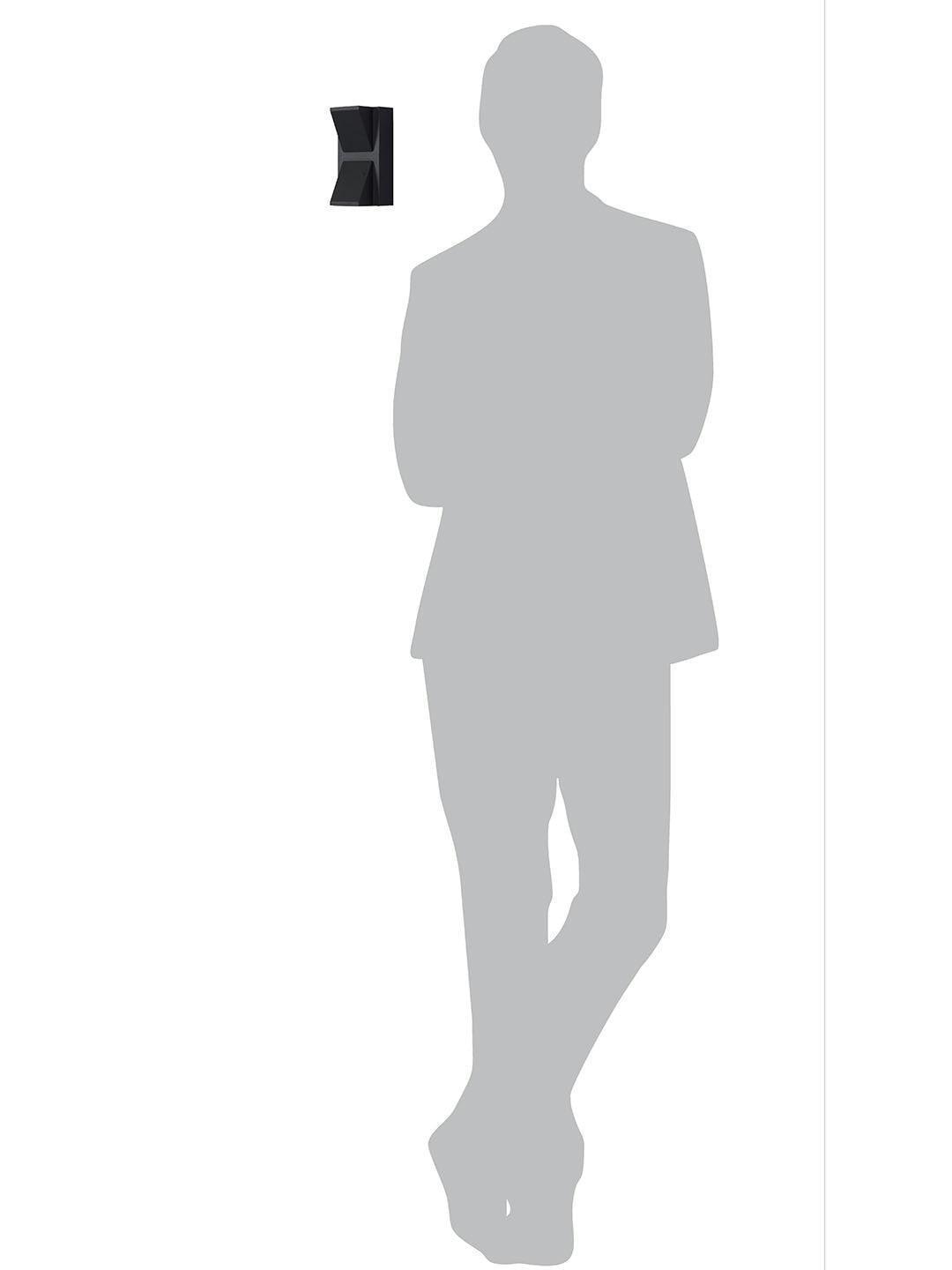 Buy Wall Light - Rectangular Up Down Dual Lights | 2 Way Outdoor Wall Light For Home Decor by Fos Lighting on IKIRU online store