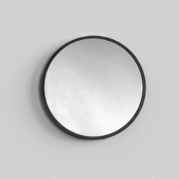 Buy Wall Mirror - Mira Black Round Wall Mirror | Circular Mirror For Home Decor by Mianzi on IKIRU online store
