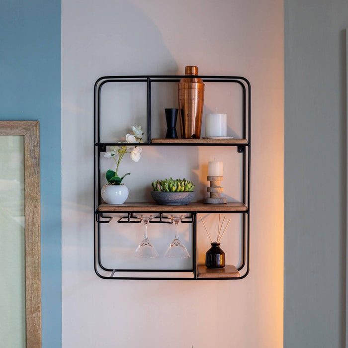 Buy Wall Shelves - Jasper Bar Wall Shelf by Orange Tree on IKIRU online store