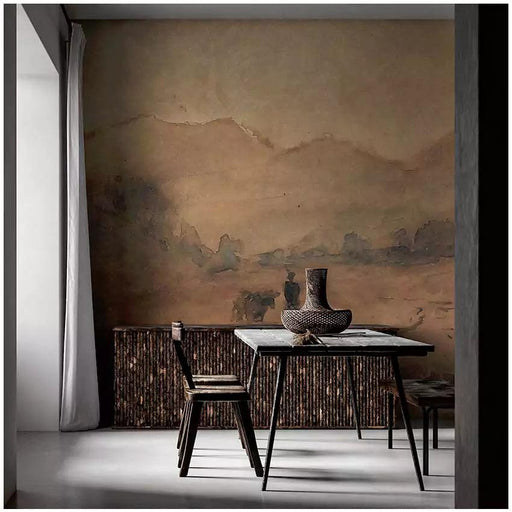 Buy Wallpaper - Sandy Mountain Textured Painting Wallpaper by Reach Decor on IKIRU online store